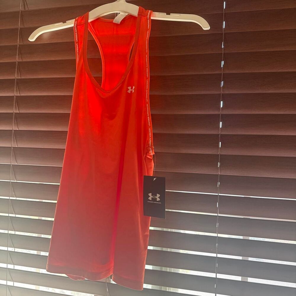Under Armour Women's Orange Tank Top - Ret $35